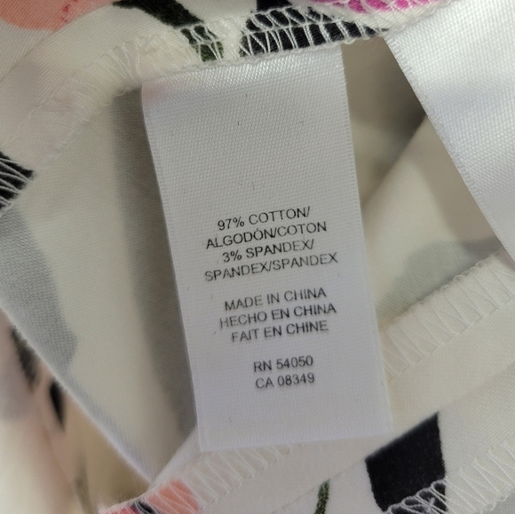 Evan Picone Floral Print Dress 12 - Picture 6 of 7